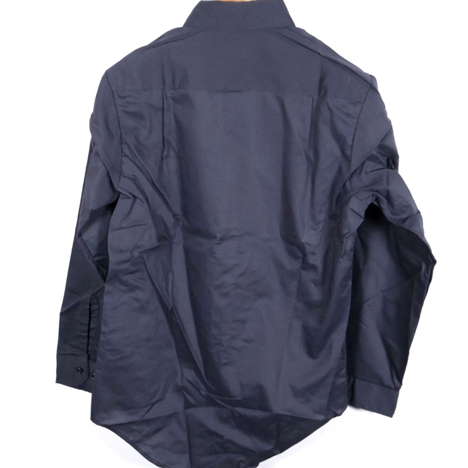 Vintage Big Mac Shirt Men M Dark Blue / Gray Twill Oxhide Unworn VTG Size US M / EU 48-50 / 2 - 2 Thumbnail