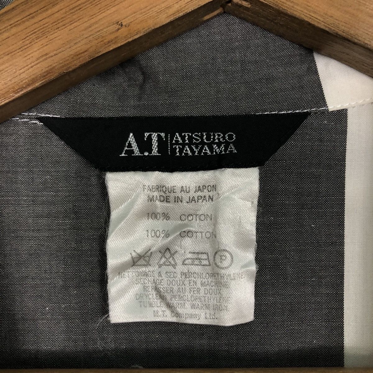 Yohji Yamamoto 📌Oversized Jacket Button Atsuro Tayama Tartan Design Size US M / EU 48-50 / 2 - 21 Thumbnail