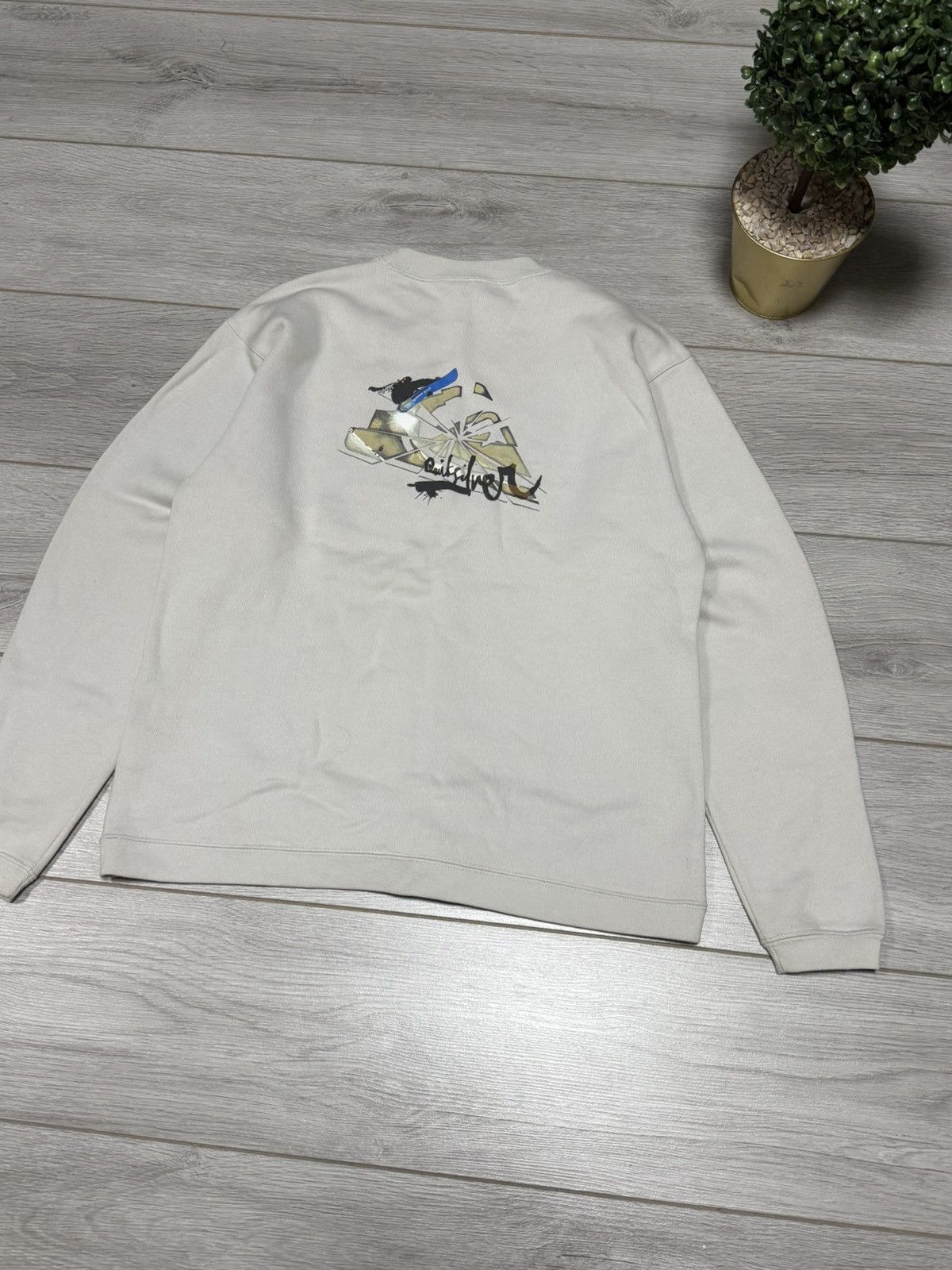 Quiksilver Quiksilver vintage snowboard sweatshirt Size US M / EU 48-50 / 2 - 5 Thumbnail