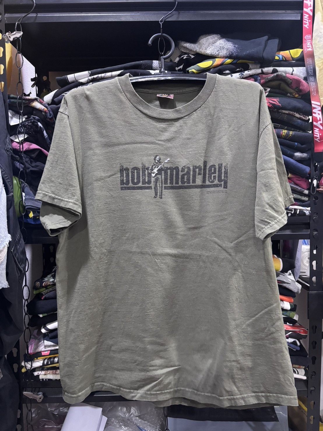 Vintage Vintage Bob marley Size US L / EU 52-54 / 3 - 1 Thumbnail