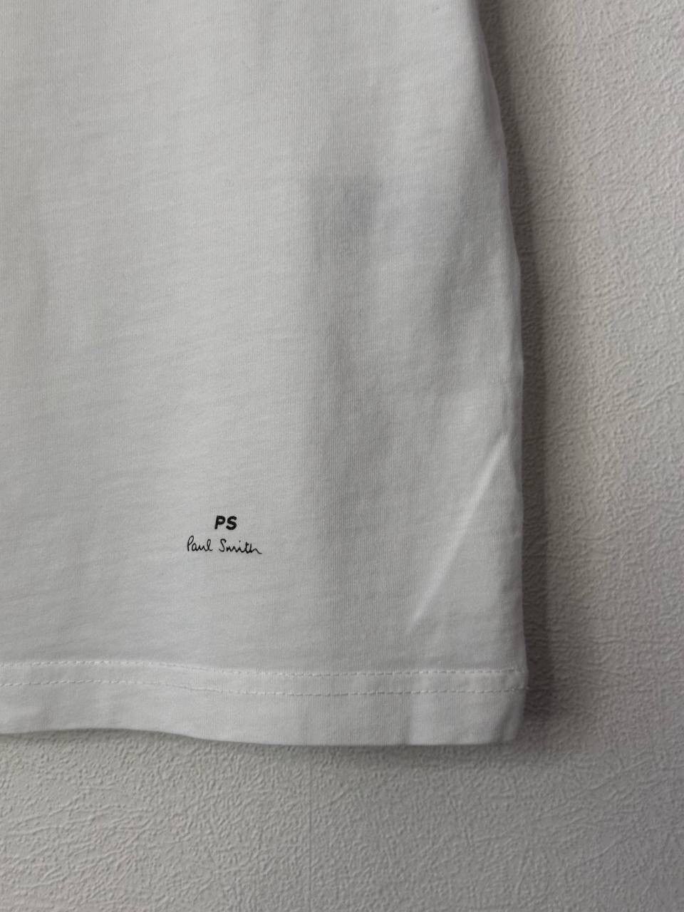 Paul Smith Paul Smith Zebra Print White T-Shirt Mens Size S Cotton Size US S / EU 44-46 / 1 - 2 Thumbnail