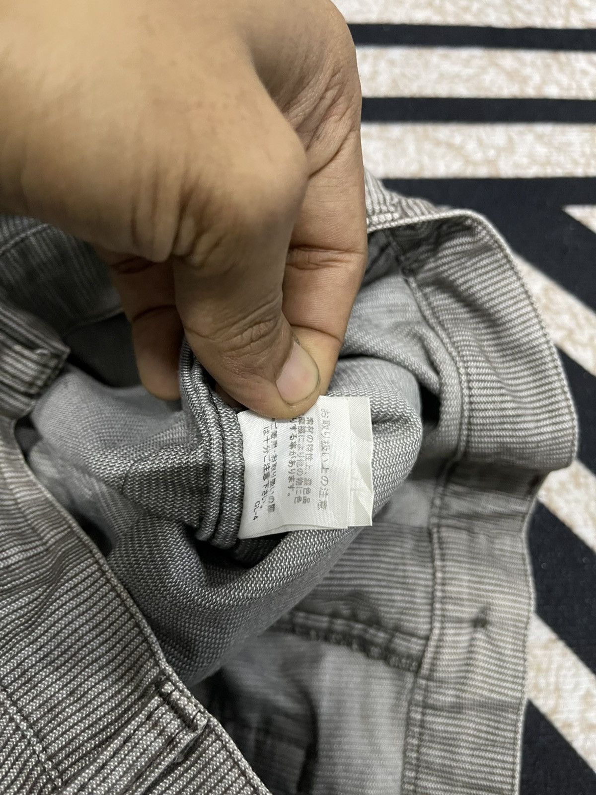 If Six Was Nine × Issey Miyake × Zucca 90s ISSEY MIYAKE CORDUROY PANT RARE DESIGN Size US 26 / EU 42 - 13 Thumbnail