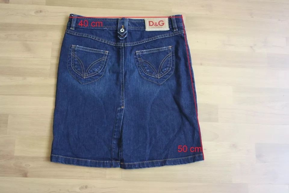 Dolce & Gabbana Dolce & Gabanna Denim Jeans skirt Size 25" / US 0 / IT 36 - 9 Thumbnail