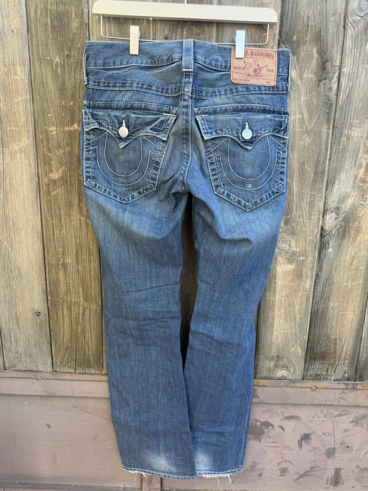 True Religion True Religion Ricky Jeans Made in USA Size US 30 / EU 46 - 1 Thumbnail
