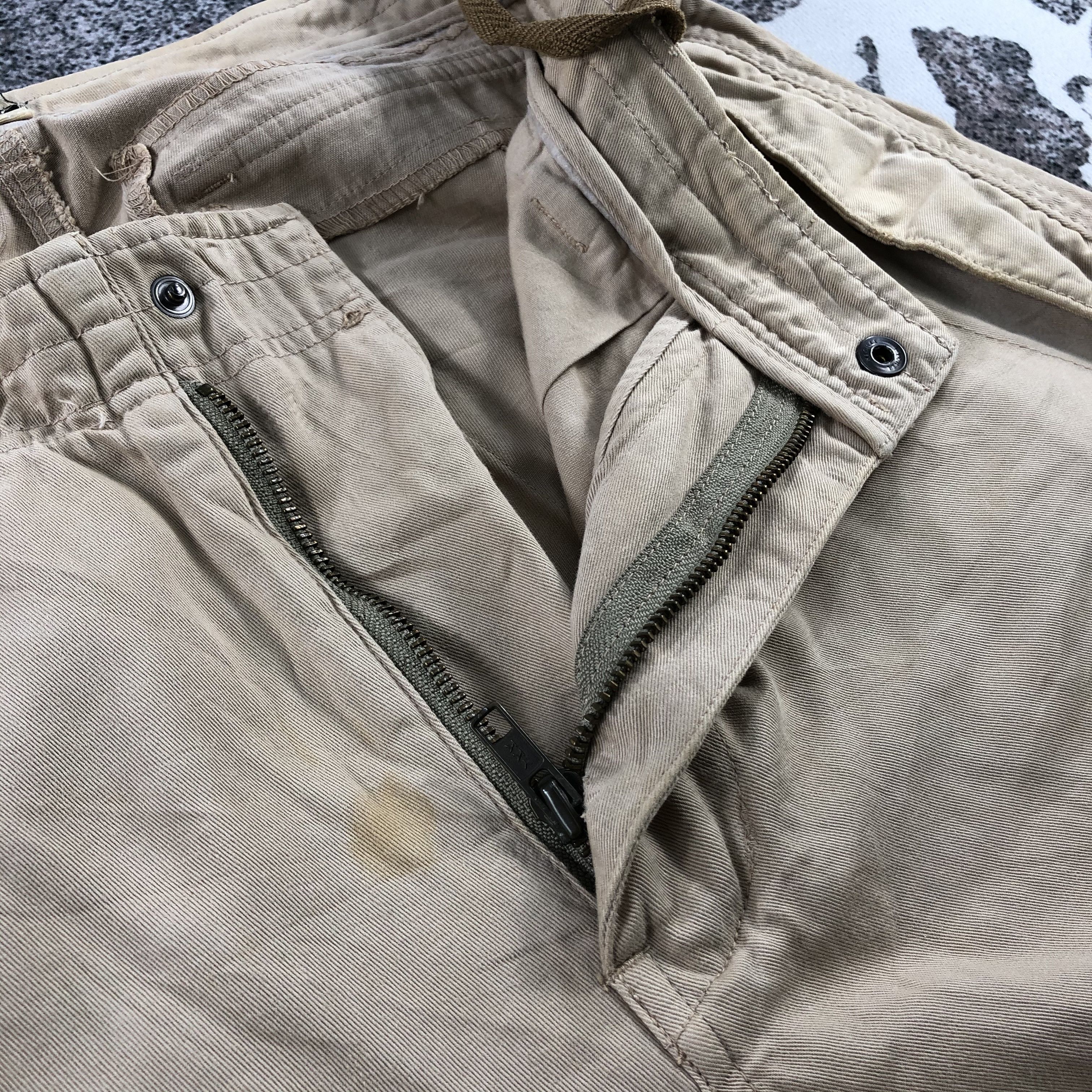 Rusty Rusty Cargo Pants Multi Pocket Tactical Trousers Size US 32 / EU 48 - 12 Thumbnail