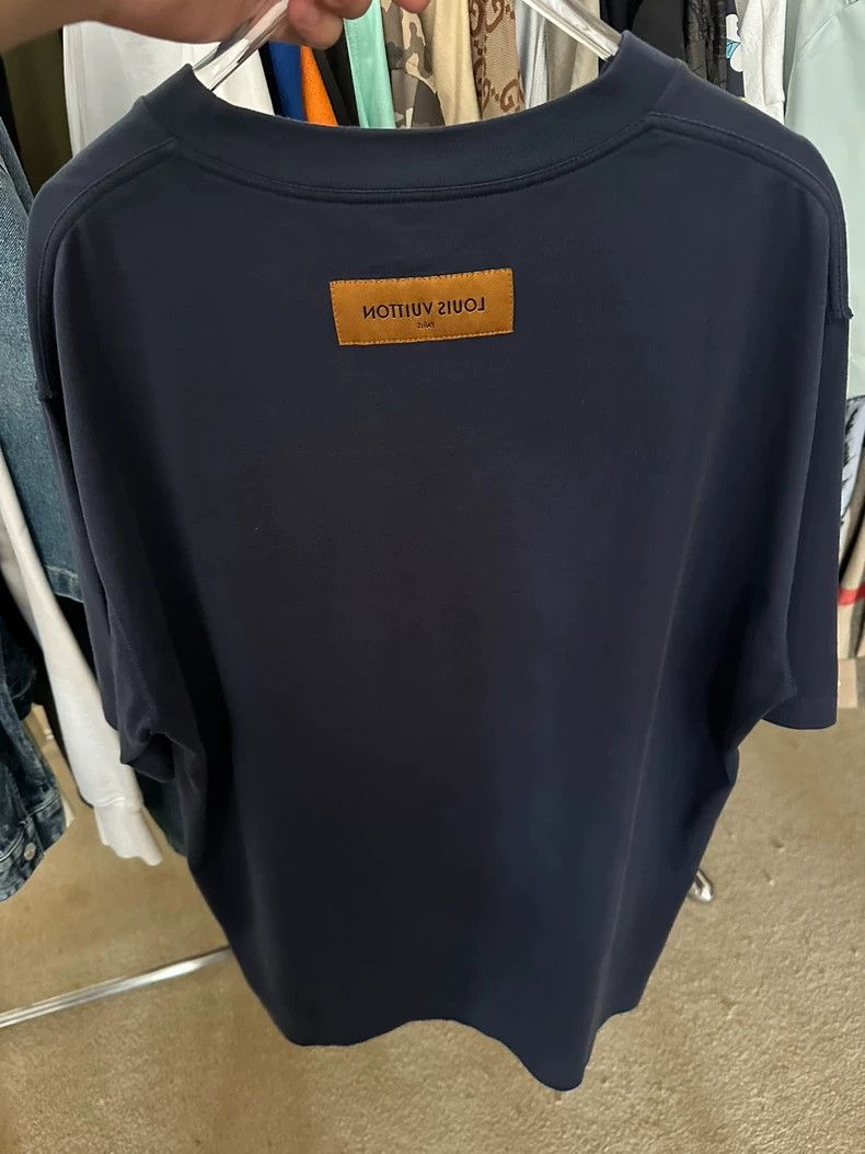 Louis Vuitton Louis Vuitton Blue Lianliankan Short Sleeve Size US S / EU 44-46 / 1 - 2 Thumbnail