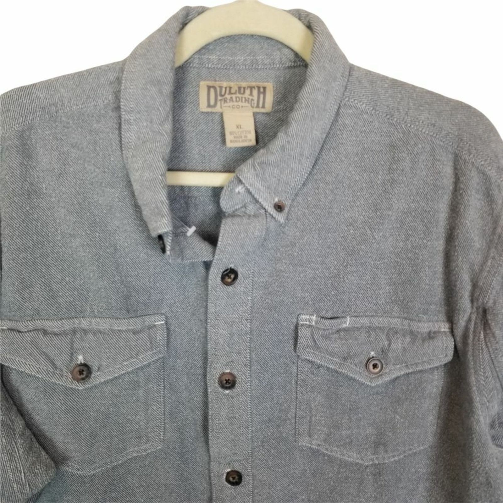 Duluth Trading Company Duluth Trading Co Mens Flannel Shirt Sz XL Gorpcore Utility Size US XL / EU 56 / 4 - 2 Thumbnail