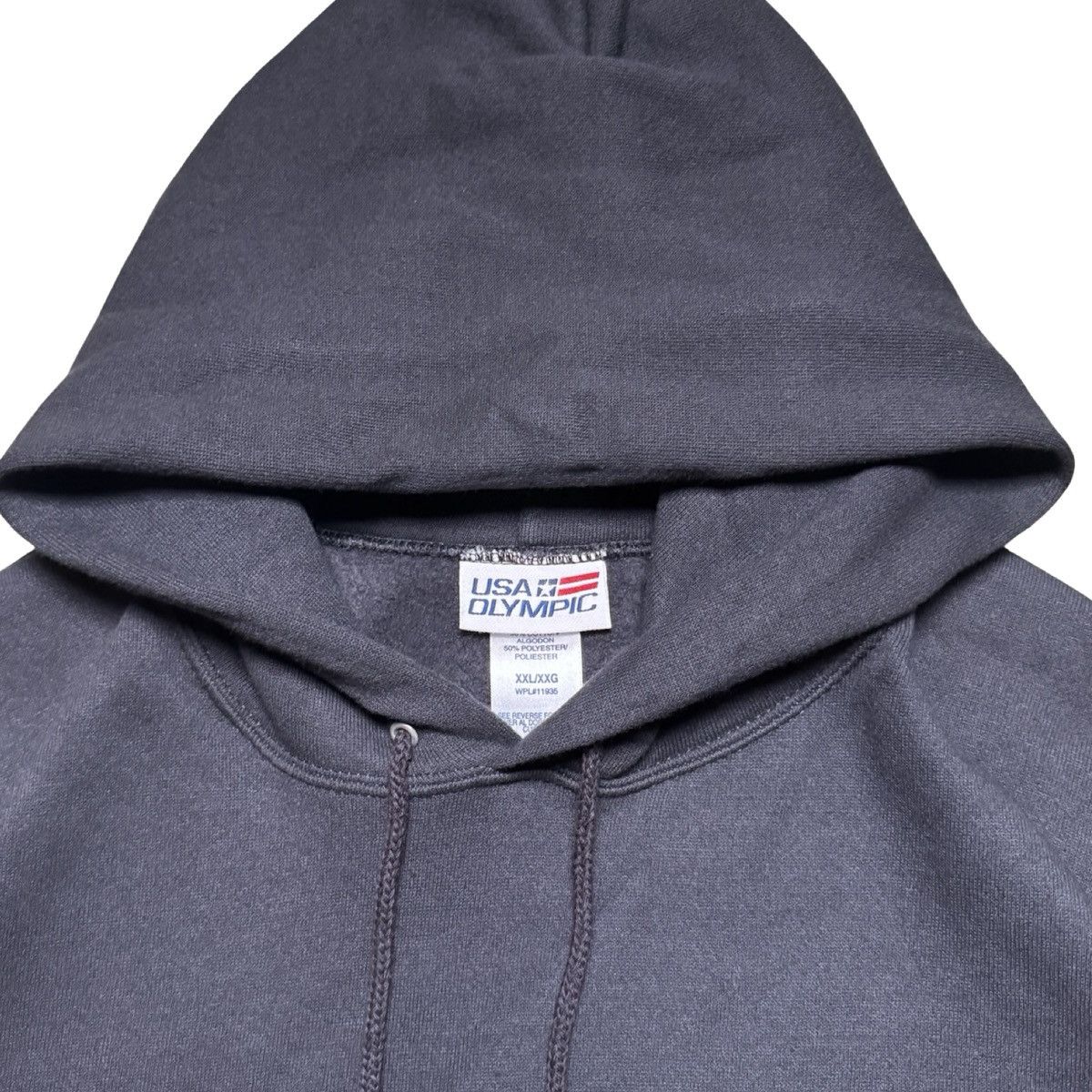 Other Vintage 90s USA Olympic Black Blank Pullover Hoodie Mens 2XL Size US XXL / EU 58 / 5 - 3 Thumbnail