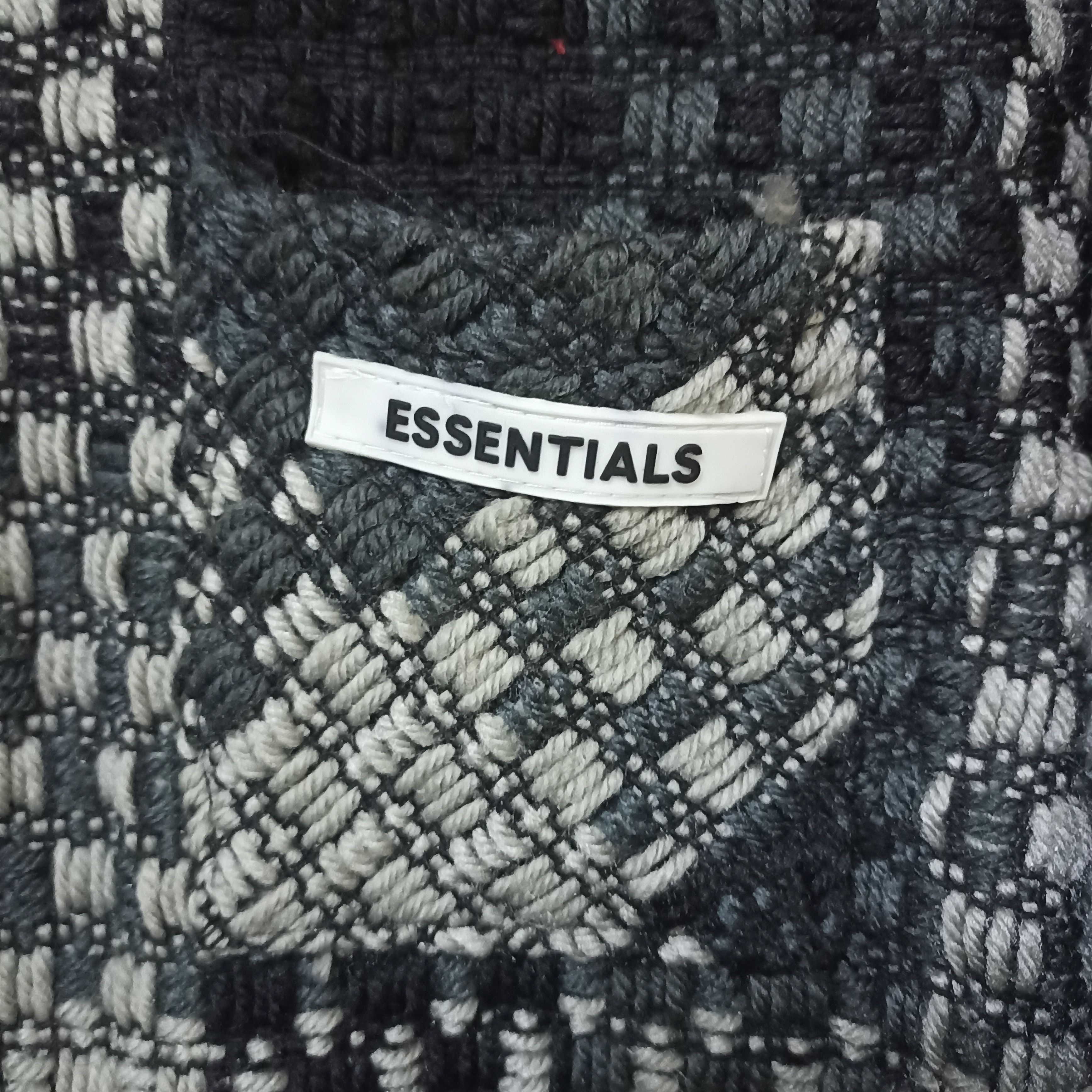 Other Essentials Rank One Checked Cardigan Jacket Knit Size US XXL / EU 58 / 5 - 9 Thumbnail