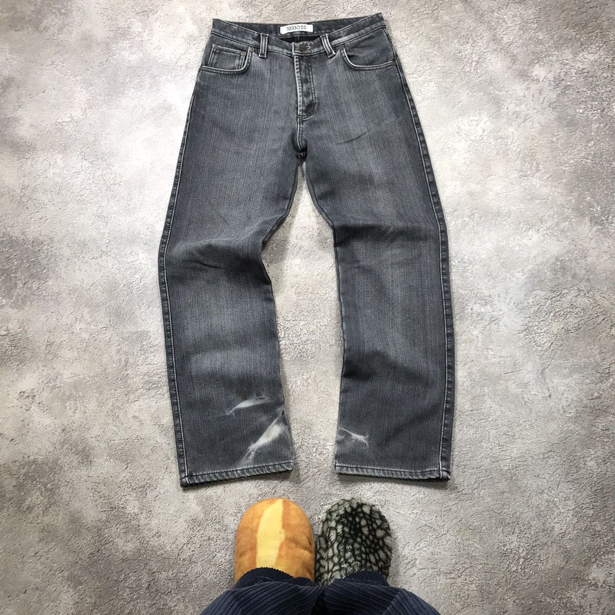 Vintage Vintage 90s Baggy Distressed Thrashed Jeans Skate Grunge 32 Size US 32 / EU 48 - 1 Thumbnail