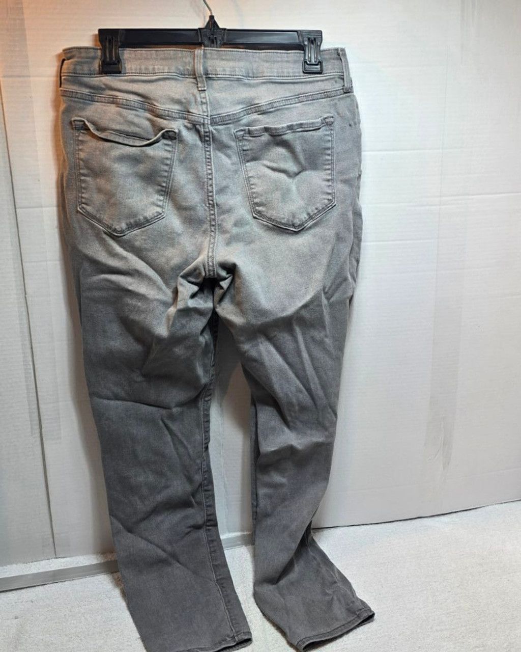 Old Navy Women's Old Navy Rockstar Skinny Jeans Size 12 Gray Size 34" / US 12 / IT 48 - 3 Thumbnail