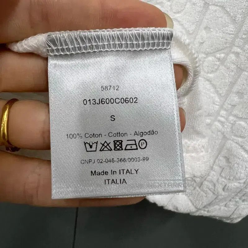 Dior Dior White Logo Short Sleeve T-Shirt . Size US S / EU 44-46 / 1 - 3 Thumbnail