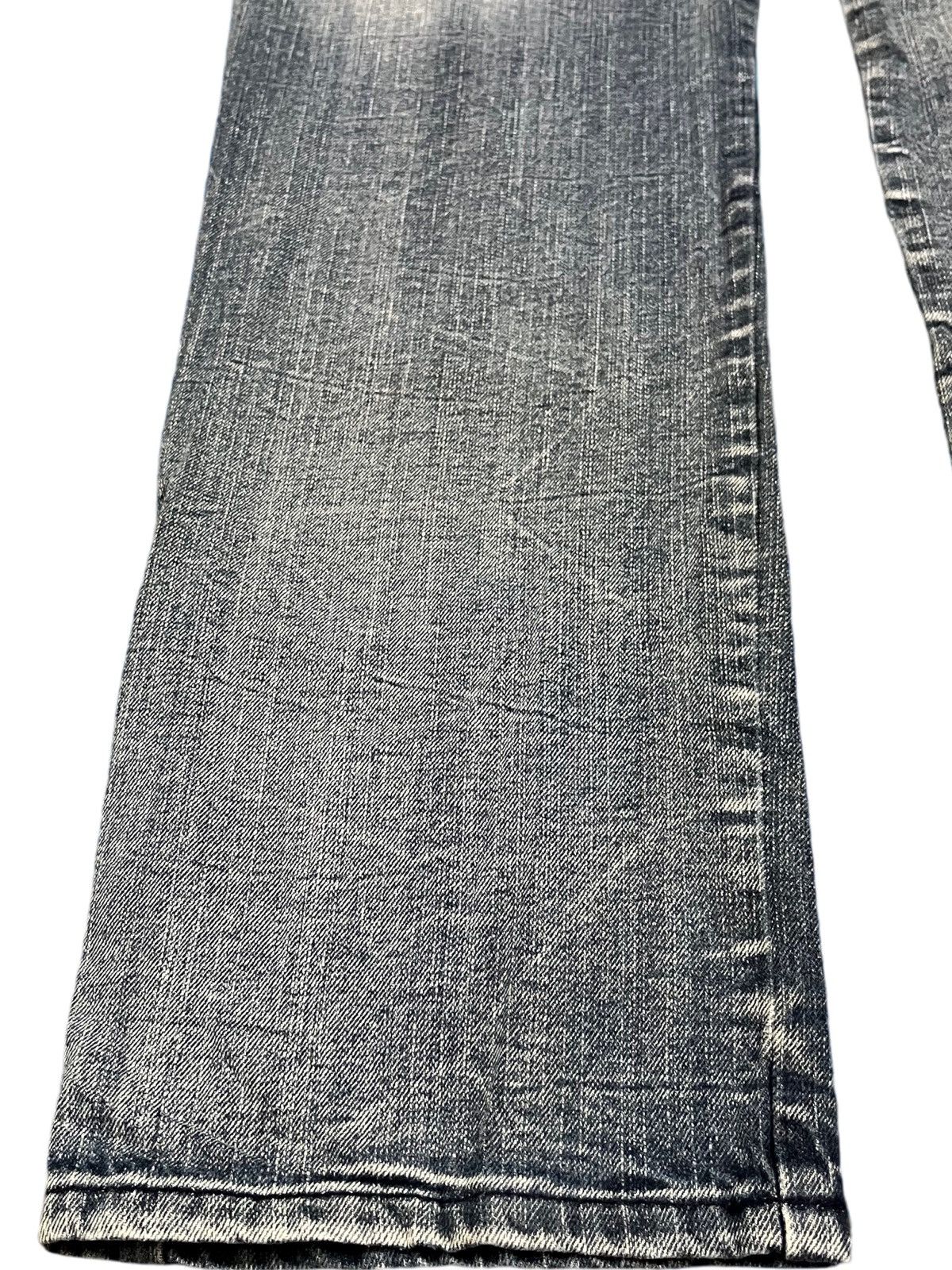 Who Decides War Vintage Originalstyle Double Waist Distressed Denim Size US 31 - 12 Thumbnail
