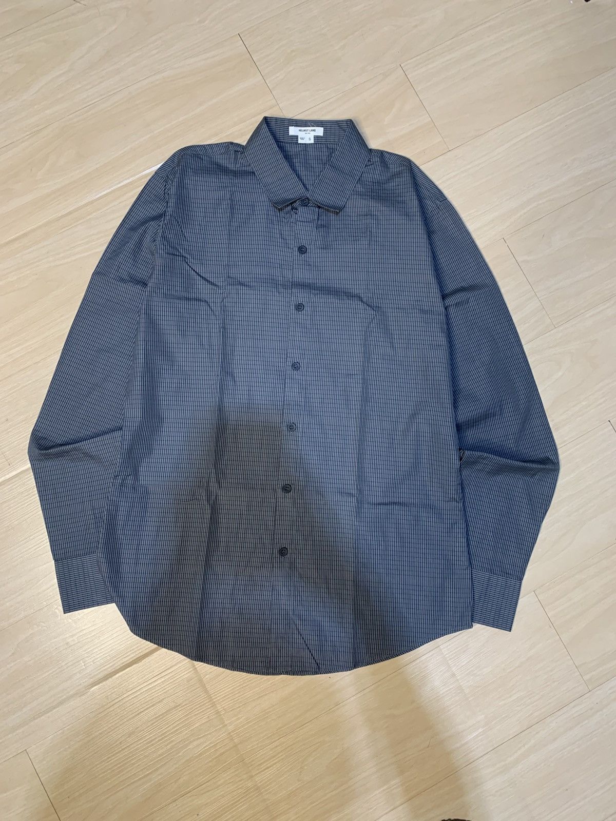 Helmut Lang Helmut Lang Button Ups Plaid Shirt Size US S / EU 44-46 / 1 - 3 Thumbnail