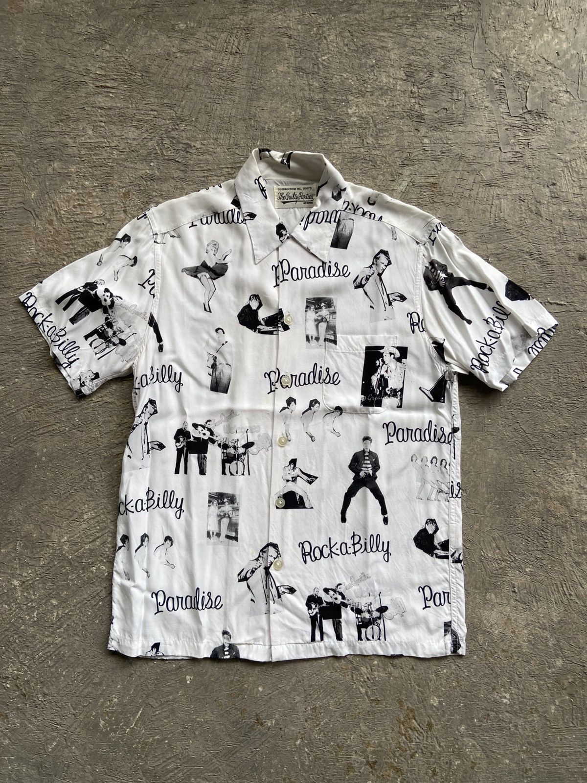 k.kです。 WACKO MARIA Wacko Maria shirt Hawaiian Shirt L/S PRM EU