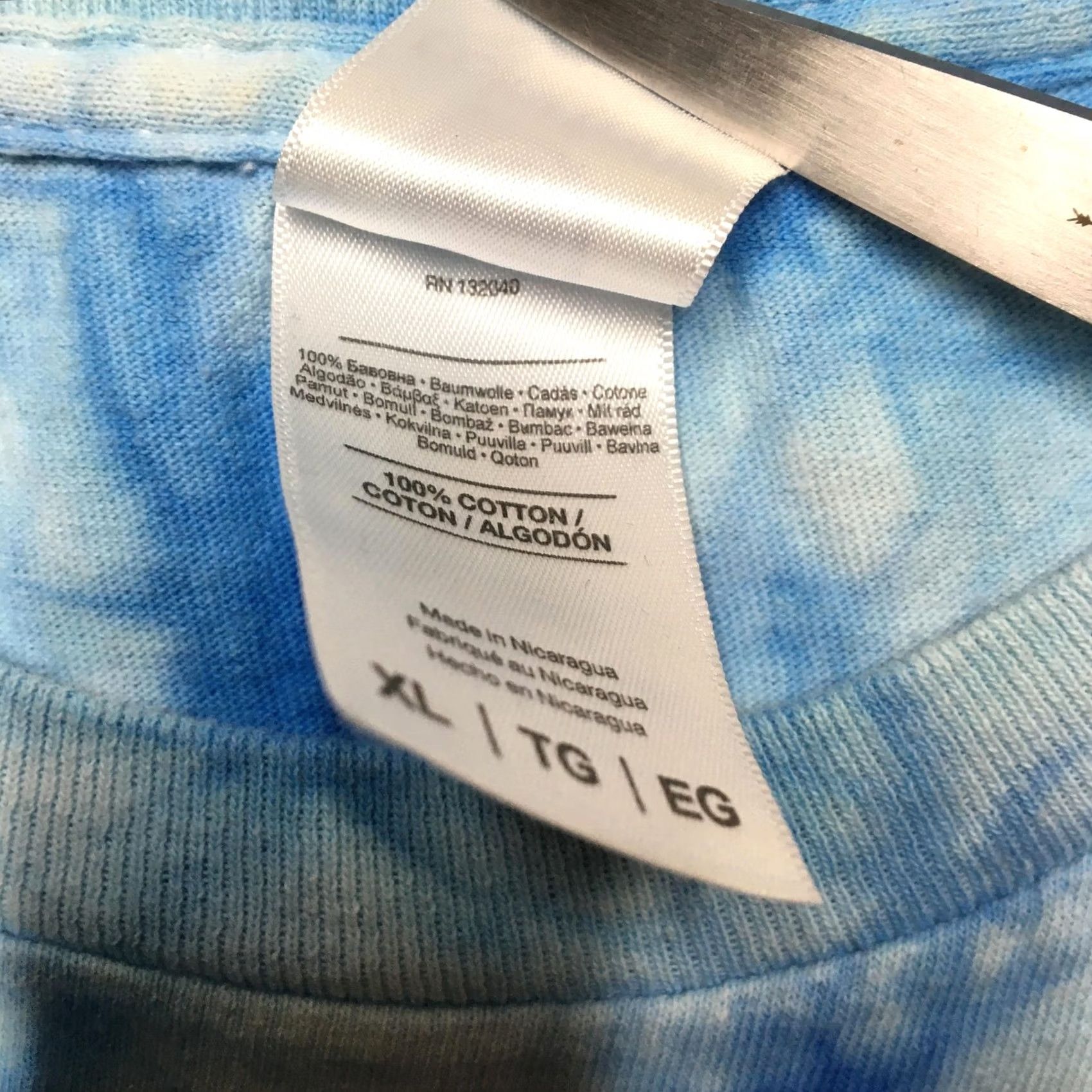 Vintage Barstool Sports Champions Tour Shirt Mens XL Blue Tie Dye Hockey Graphic Tee Size US XL / EU 56 / 4 - 4 Thumbnail