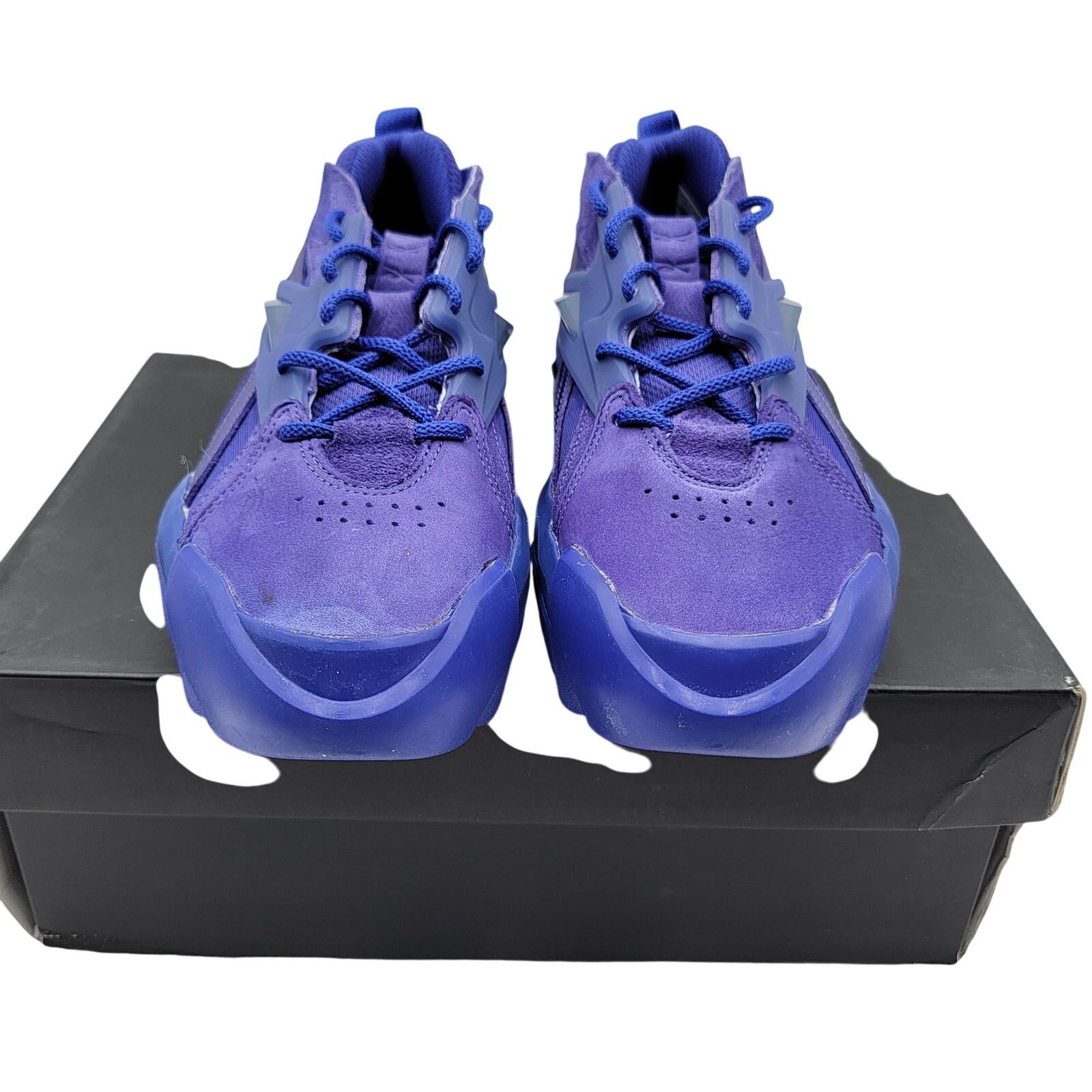 Reebok Cardi B x Reebok Wmns Club C V2 'Ultima Purple' Sz 9 GX9659 Size US 9 / IT 39 - 3 Thumbnail