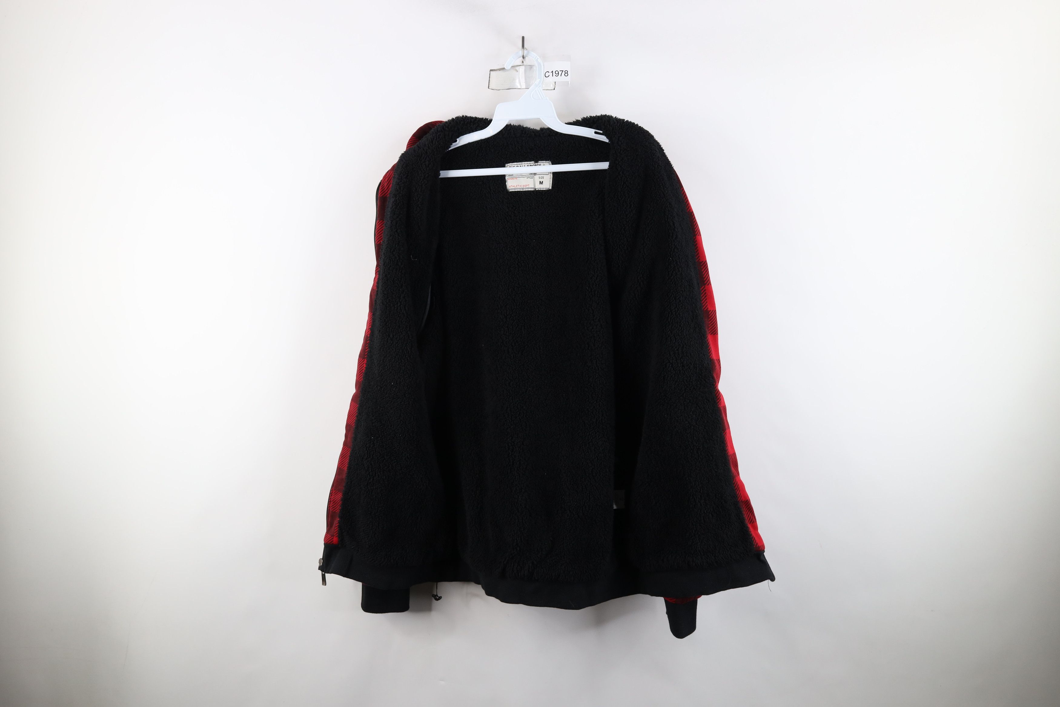Vintage Vintage Y2K Streetwear Pile Fleece Lined Full Zip Hoodie Size US M / EU 48-50 / 2 - 8 Thumbnail