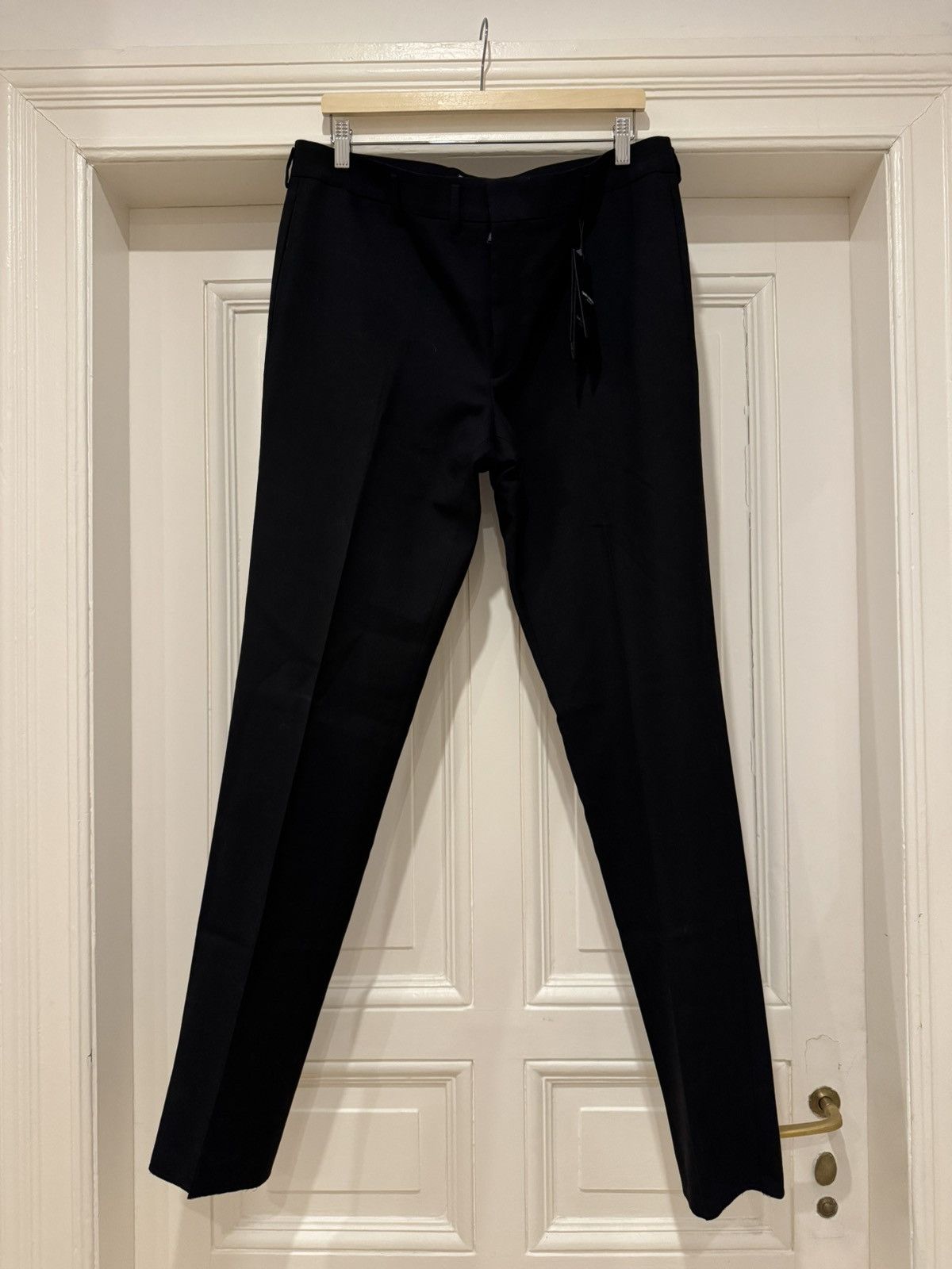 Saint Laurent Paris Virgin Wool skinny trousers NWT 52 Size US 33 - 1 Thumbnail