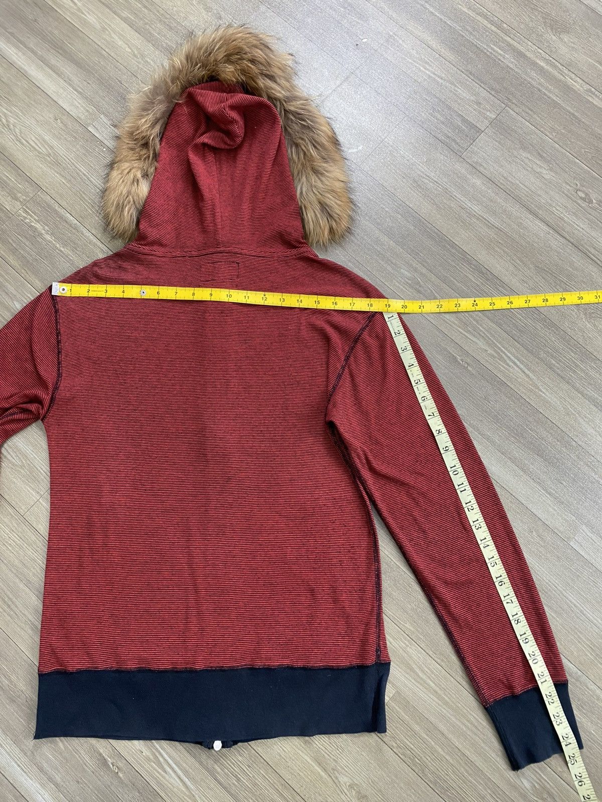 Hysteric Glamour Y2K Kurt Cobain Style Kmrii Ifsixwasnine Lgb Fur Zip Hoodie Size US M / EU 48-50 / 2 - 15 Thumbnail
