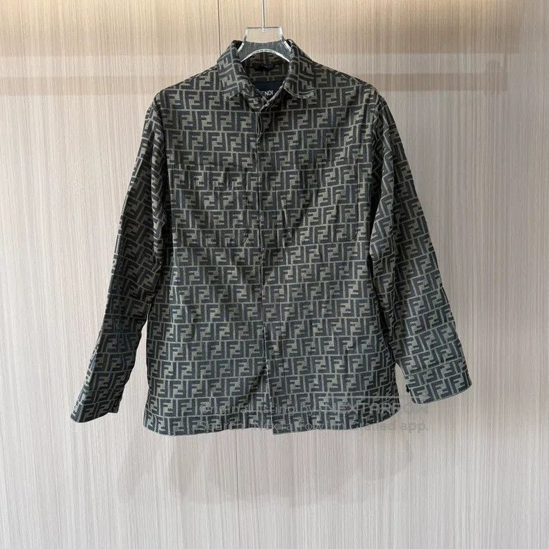 Fendi Fendi Monogrammed Double F Logo Jacket Size US S / EU 44-46 / 1 - 1 Thumbnail