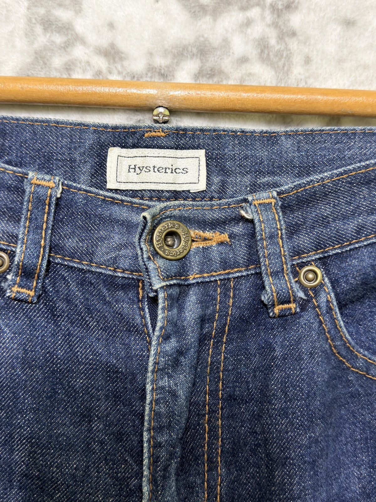 Hysteric Glamour Vintage Hysteric Glamour Patchwork Skinny Denim Faded Y2K Size US 28 / EU 44 - 9 Thumbnail