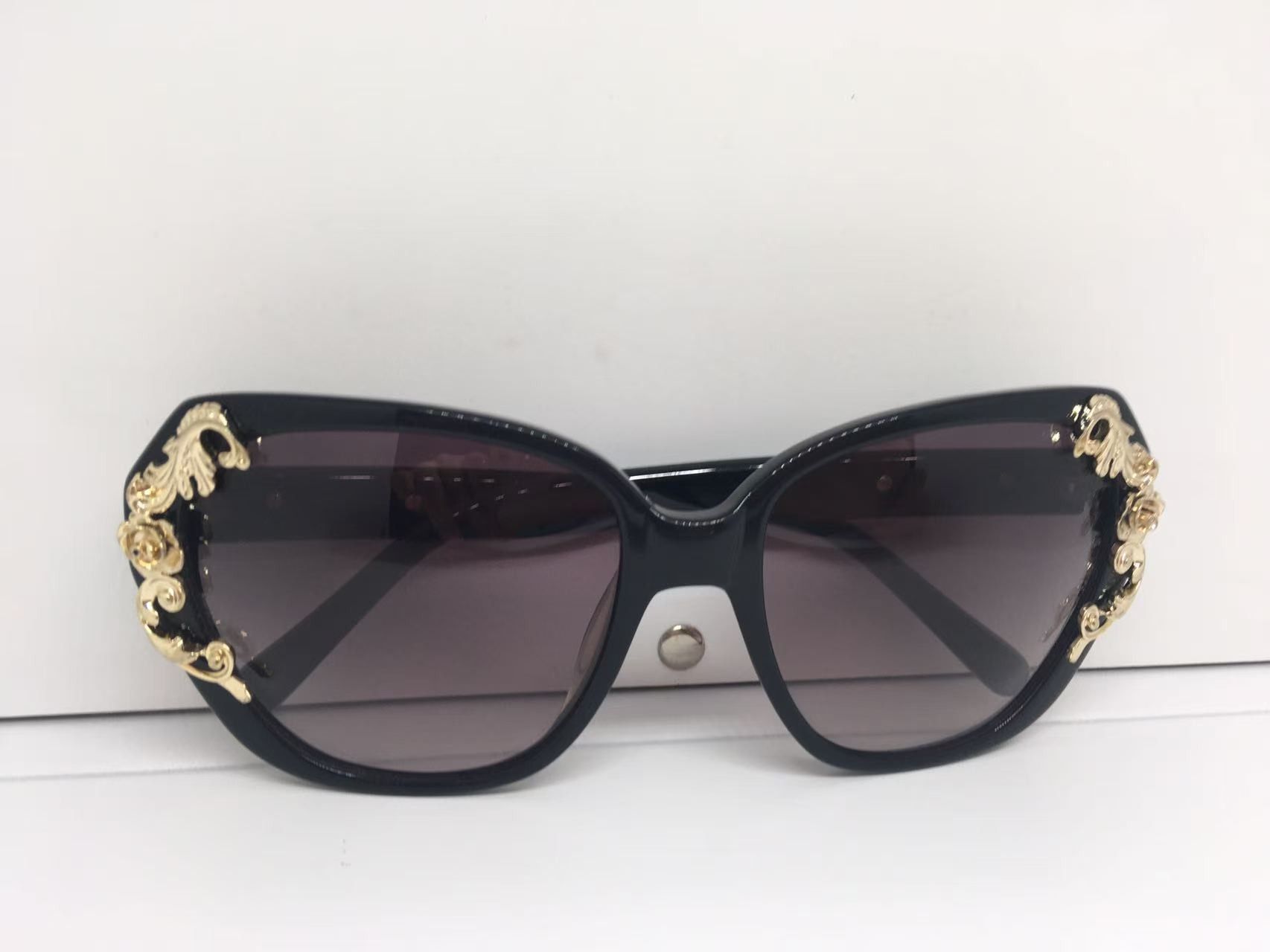 Other Handmade Black Acetate Oversize Sunglasses Frame Size ONE SIZE - 8 Thumbnail