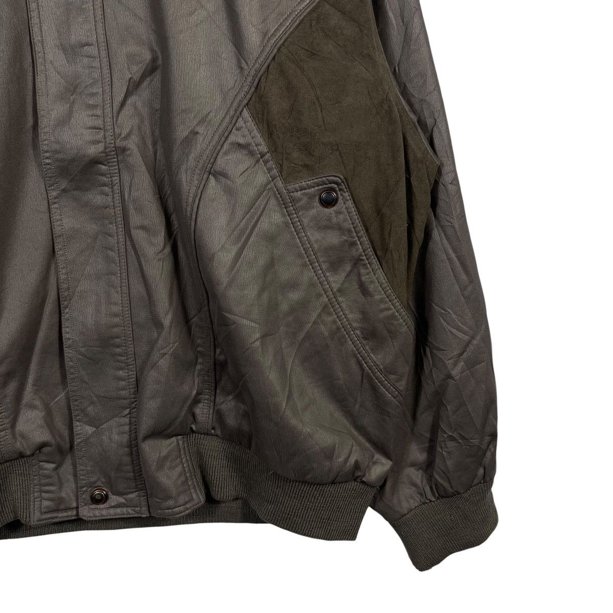 Vintage Altnian Uomo Vintage Style Bomber Jacket Japan Grey Suede Size US XL / EU 56 / 4 - 5 Thumbnail