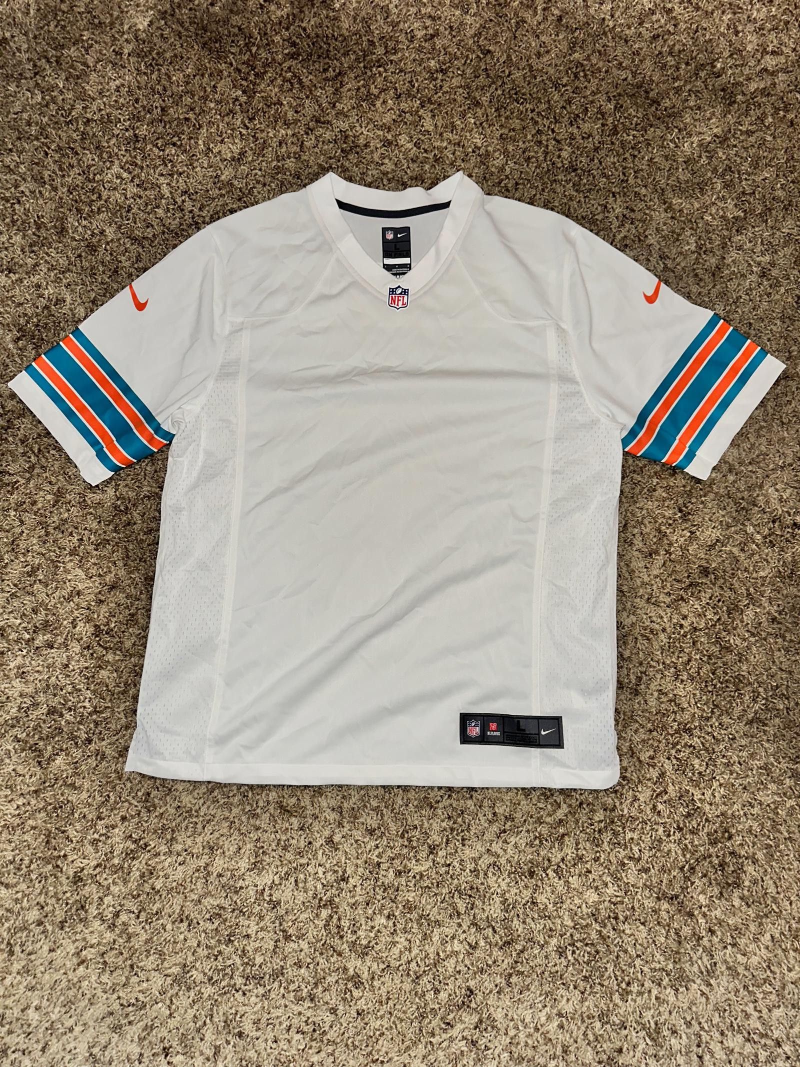 Nike NFL Miami Dolphins Blank Untouchable Elite White Jersey
