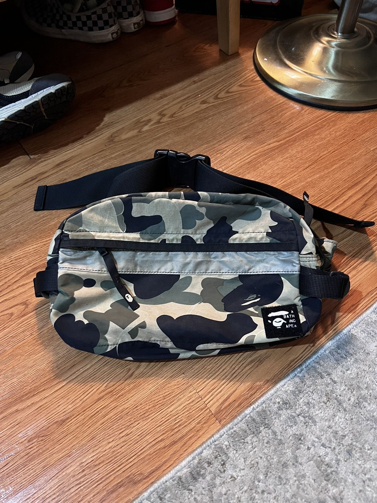 Bape × Vintage OG VTG BAPE CAMO WAIST POUSH BAG Size ONE SIZE - 1 Thumbnail