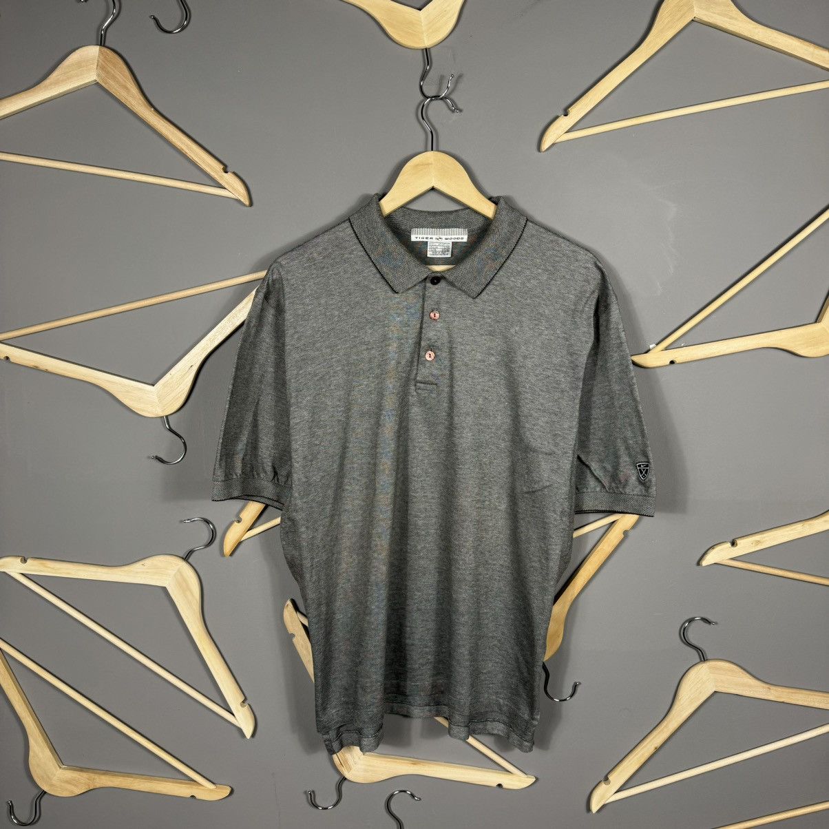 Nike × Tiger Woods × Vintage Vintage Nike Tiger Woods Polo Shirt Size US L / EU 52-54 / 3 - 1 Thumbnail