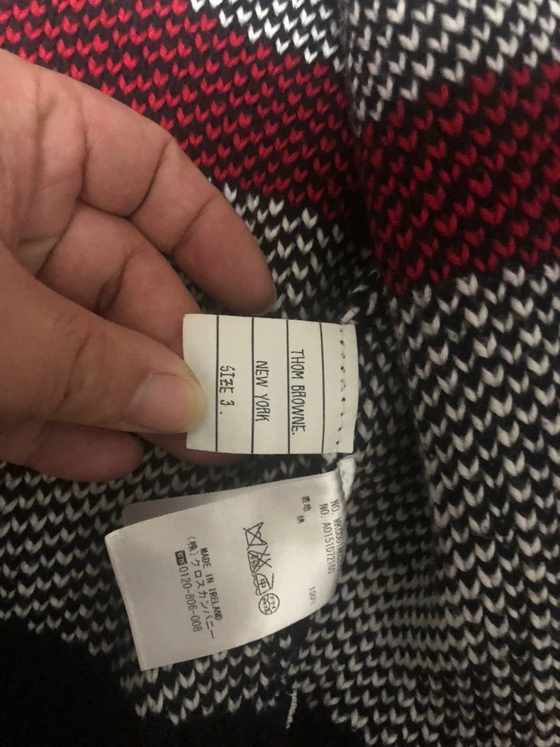 Thom Browne Thom Browne Haima Knitted Open-Neck T-shirt Size US L / EU 52-54 / 3 - 8 Thumbnail