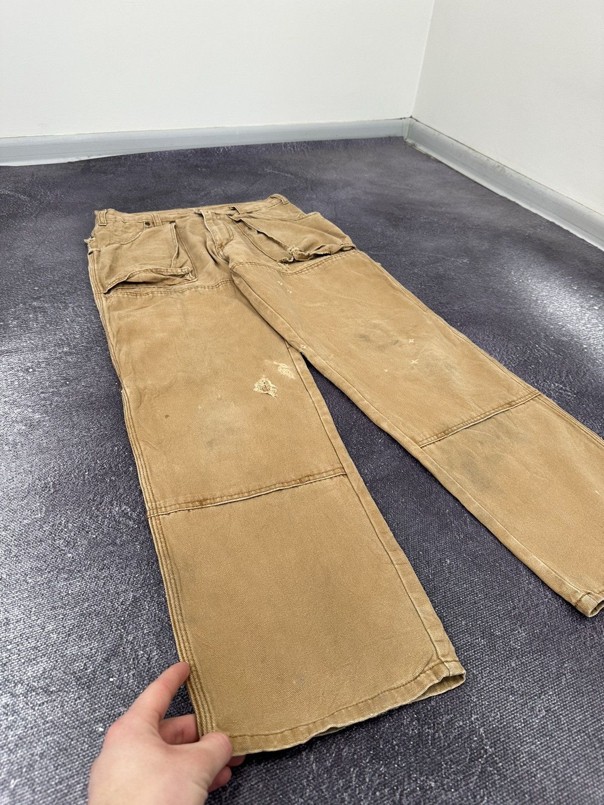 Dickies Vintage Dickies Double Knee Carpenter USA Baggy Work Pants Size US 30 / EU 46 - 10 Thumbnail