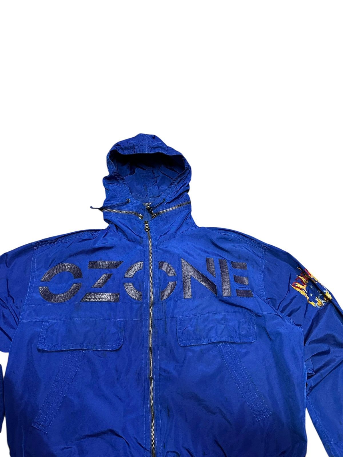Iceberg Vintage Iceberg Ozone Holes Jacket Spell Out Size US M / EU 48-50 / 2 - 3 Thumbnail