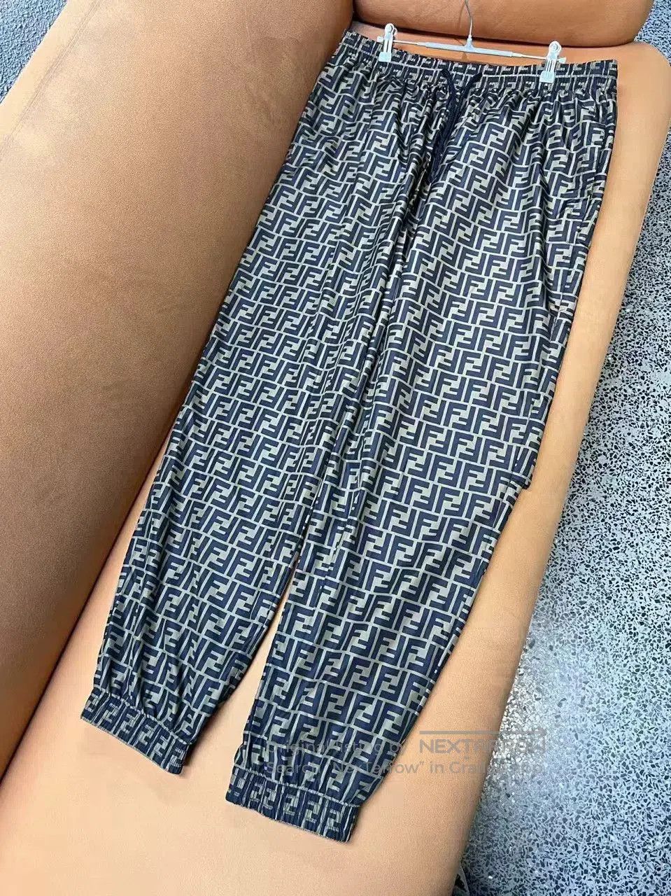 Fendi Fendi Classic Double F All-Over Print Jogger Pants. Size US 36 / EU 52 - 1 Thumbnail