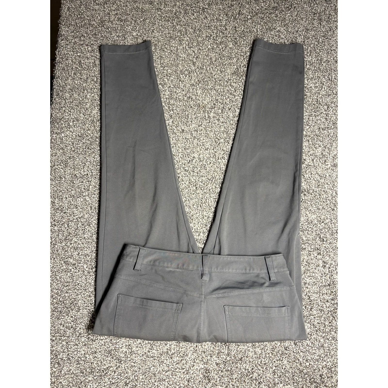 Vintage BYLT Everyday Pant 2.0 Mens Small Gray Performance Stretch Chino (Regular, Inseam 29) Size US 29 - 3 Thumbnail