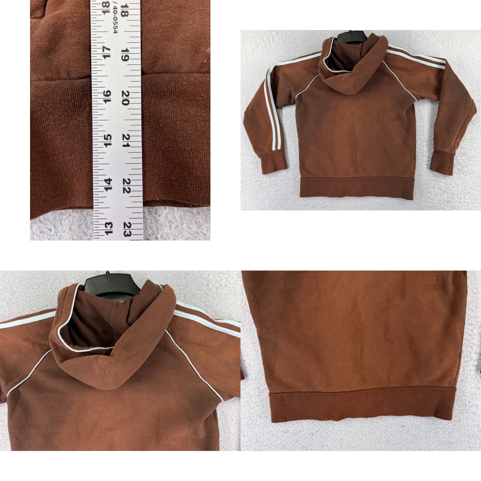 The North Face The North Face Hoodie Womens Medium Brown Full Zip Tracksuit FADING READ Size M / US 6-8 / IT 42-44 - 9 Thumbnail