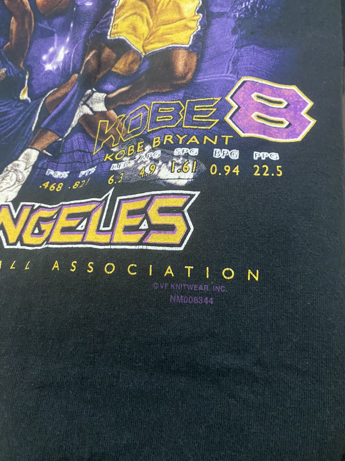 NBA Rare Y2K Lakers Shaq Kobe 2000 Size US L / EU 52-54 / 3 - 4 Thumbnail