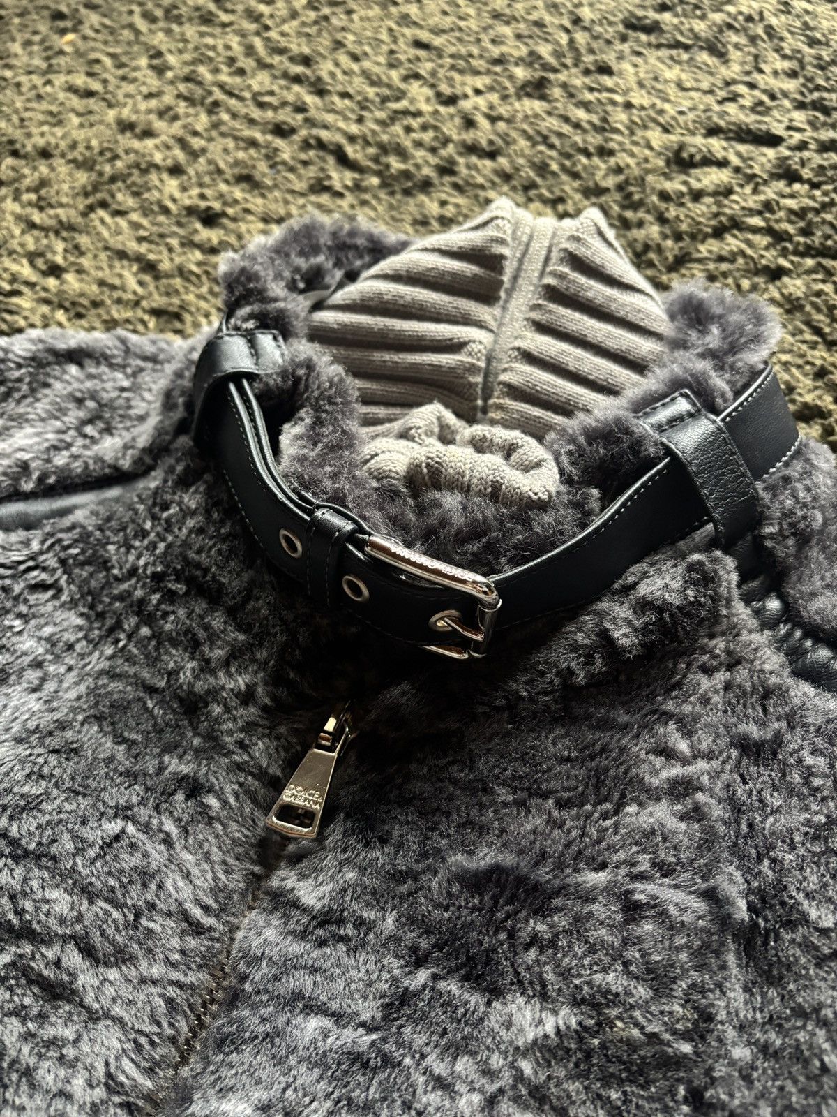 Dolce & Gabbana AW07 Dolce & Gabbana Runway Hybrid Fur Bomber Jacket Size US XL / EU 56 / 4 - 8 Thumbnail