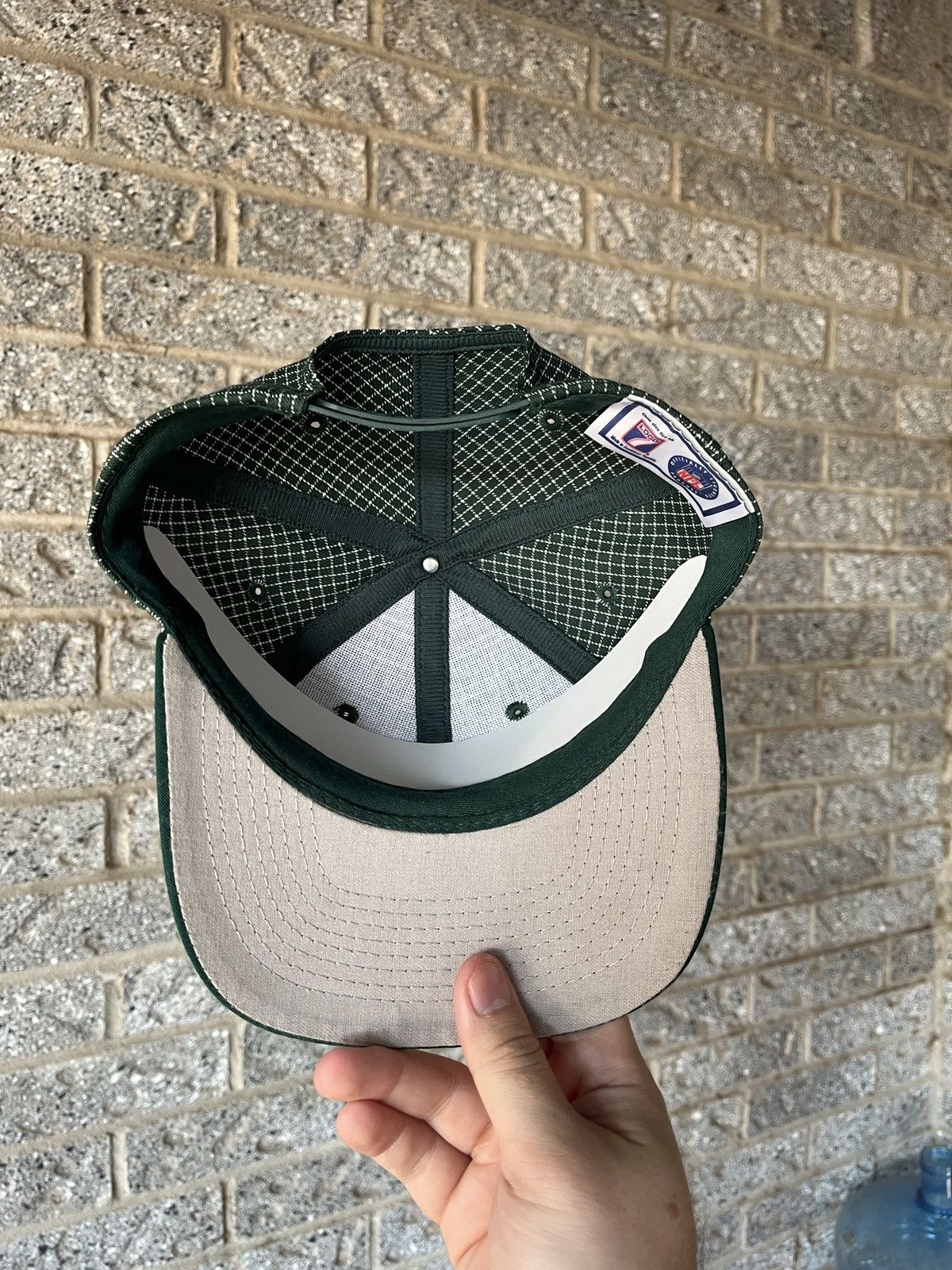 Sports Specialties × Vintage Vintage 90’s NFL Wool Green Bay Packers SnapBack Hat Size ONE SIZE - 3 Thumbnail