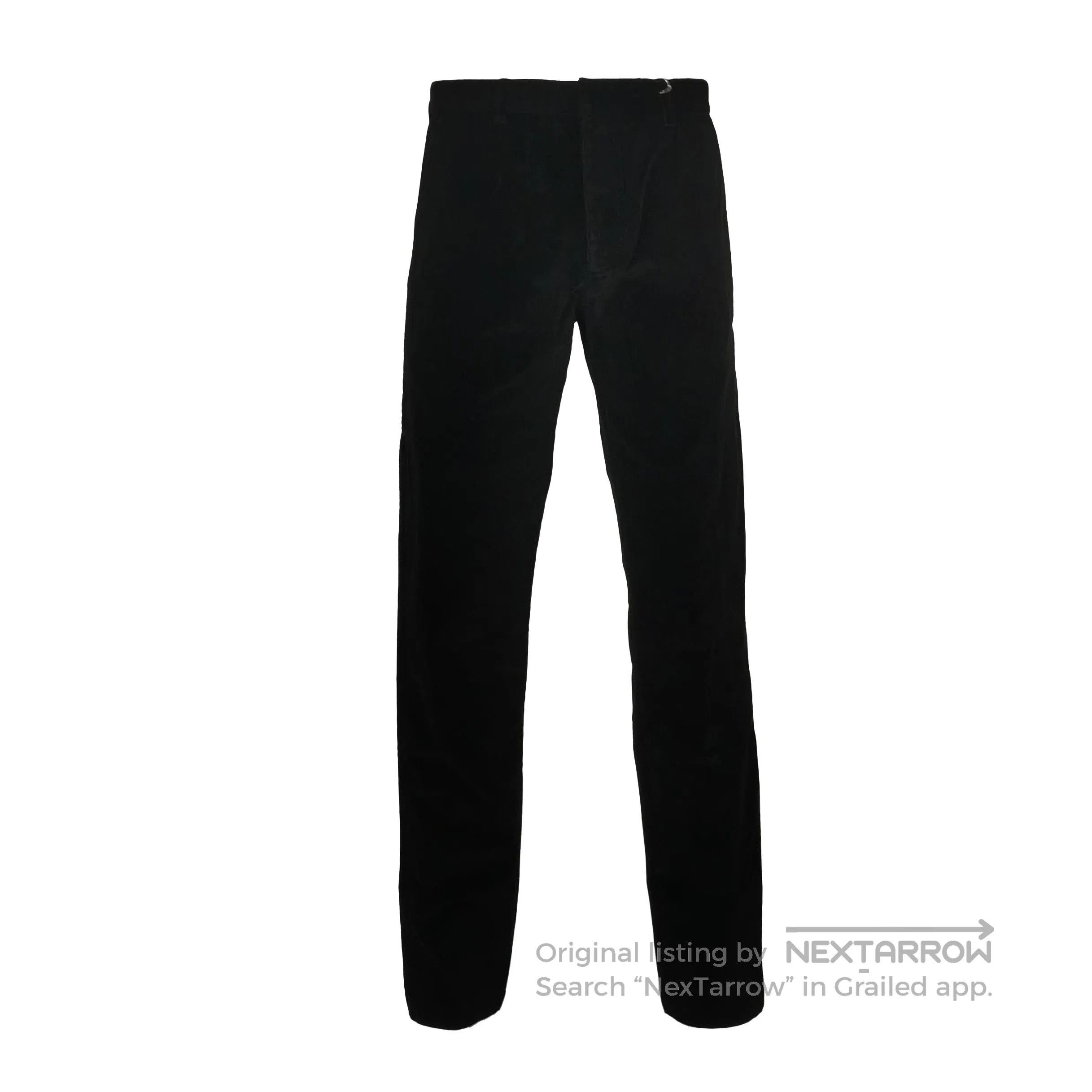 Prada Prada Black Slim Fit Cotton Trousers . Size 41" - 1 Thumbnail
