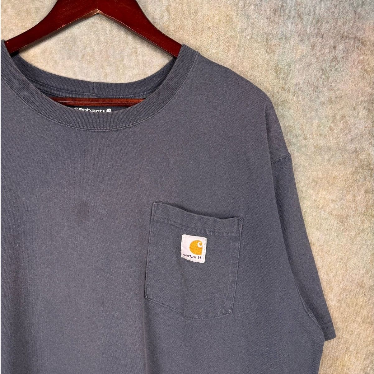 Carhartt Carhartt Pocket T Shirt Mens Sz XL Gray Loose Fit Work Wear Size US XL / EU 56 / 4 - 5 Thumbnail