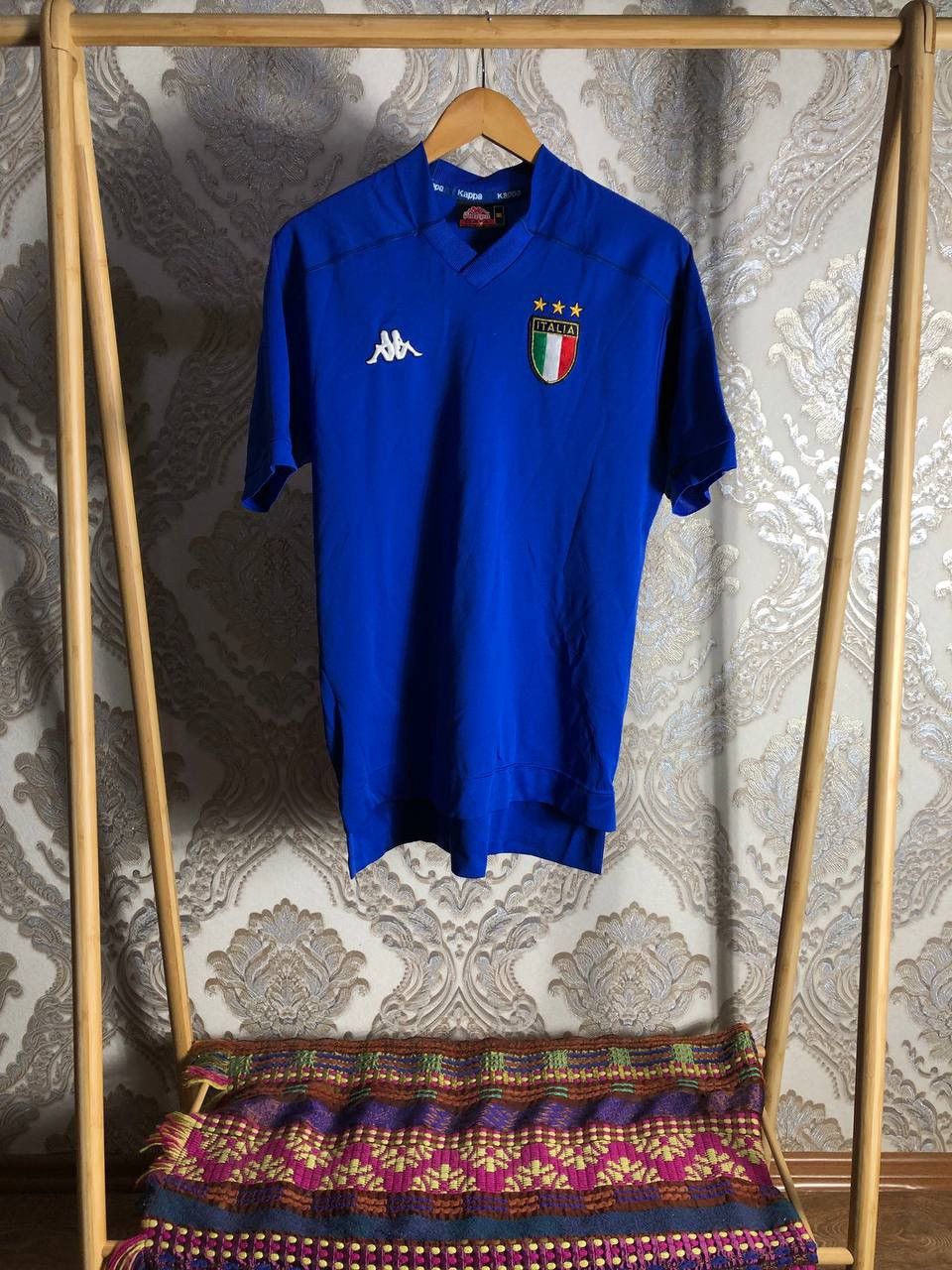 Kappa × Vintage VERY RARE KAPPA TALY RETRO SOCCER JERSEY BLOKECORE Y2K 90s Size US M / EU 48-50 / 2 - 1 Thumbnail