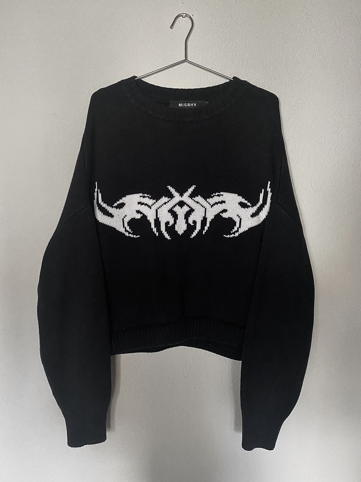 RARE Misbhv Tribal ‘95 Tribal Knit Sweater