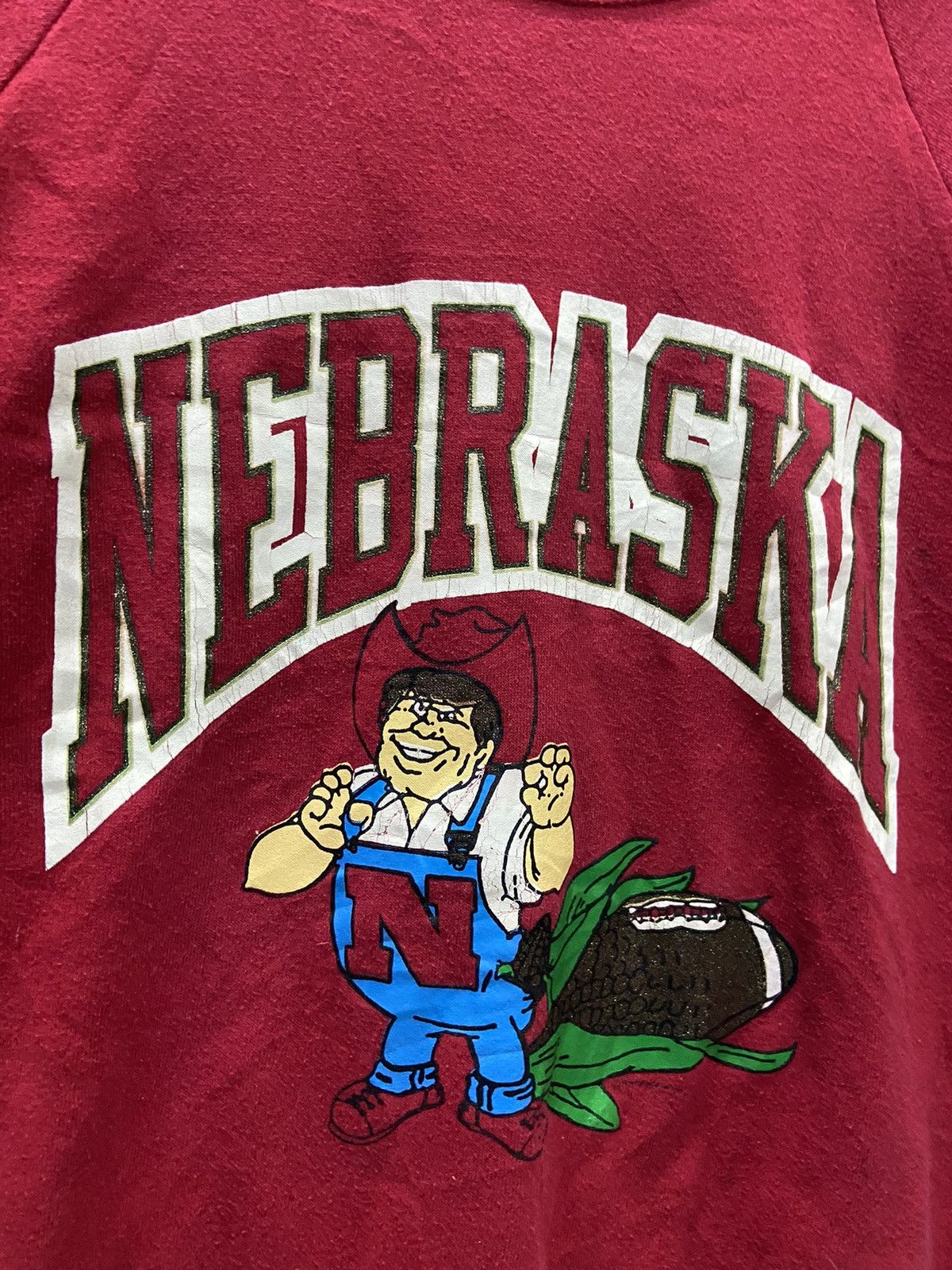 Vintage VINTAGE 90’s NEBRASKA CORNHUSKER SWEATSHIRT Size US M / EU 48-50 / 2 - 4 Thumbnail