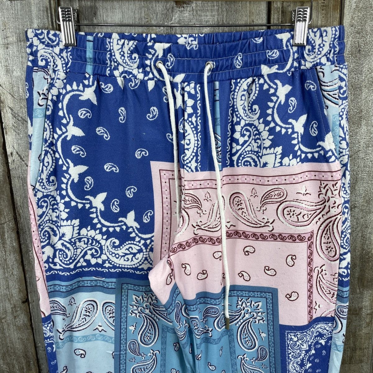 Japanese Brand × Shein × Vintage Vintage Shein Bandana Paisley Pants Size 35" - 3 Thumbnail