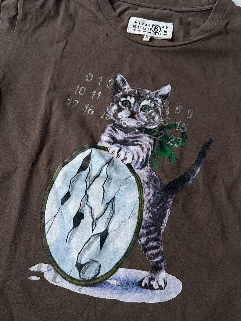 Maison Margiela Maison Margiela 24ss mirror cat short sleeve Size US XS / EU 42 / 0 - 2 Thumbnail