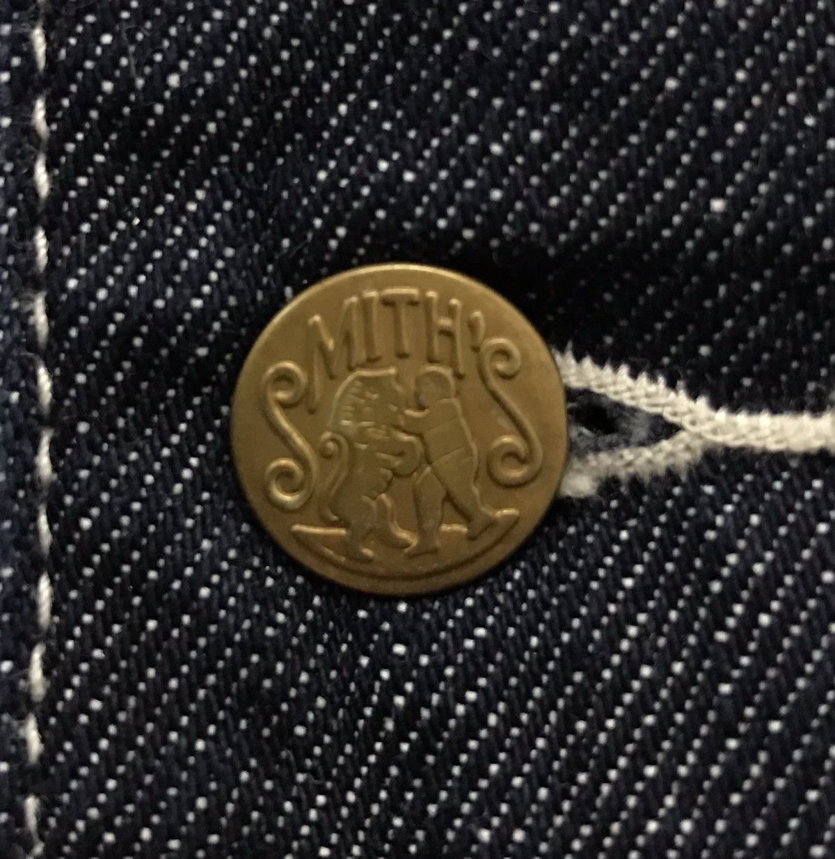 The Smiths Vintage Smith’s Workwear Sanforized Denim Jacket Size US M / EU 48-50 / 2 - 6 Thumbnail