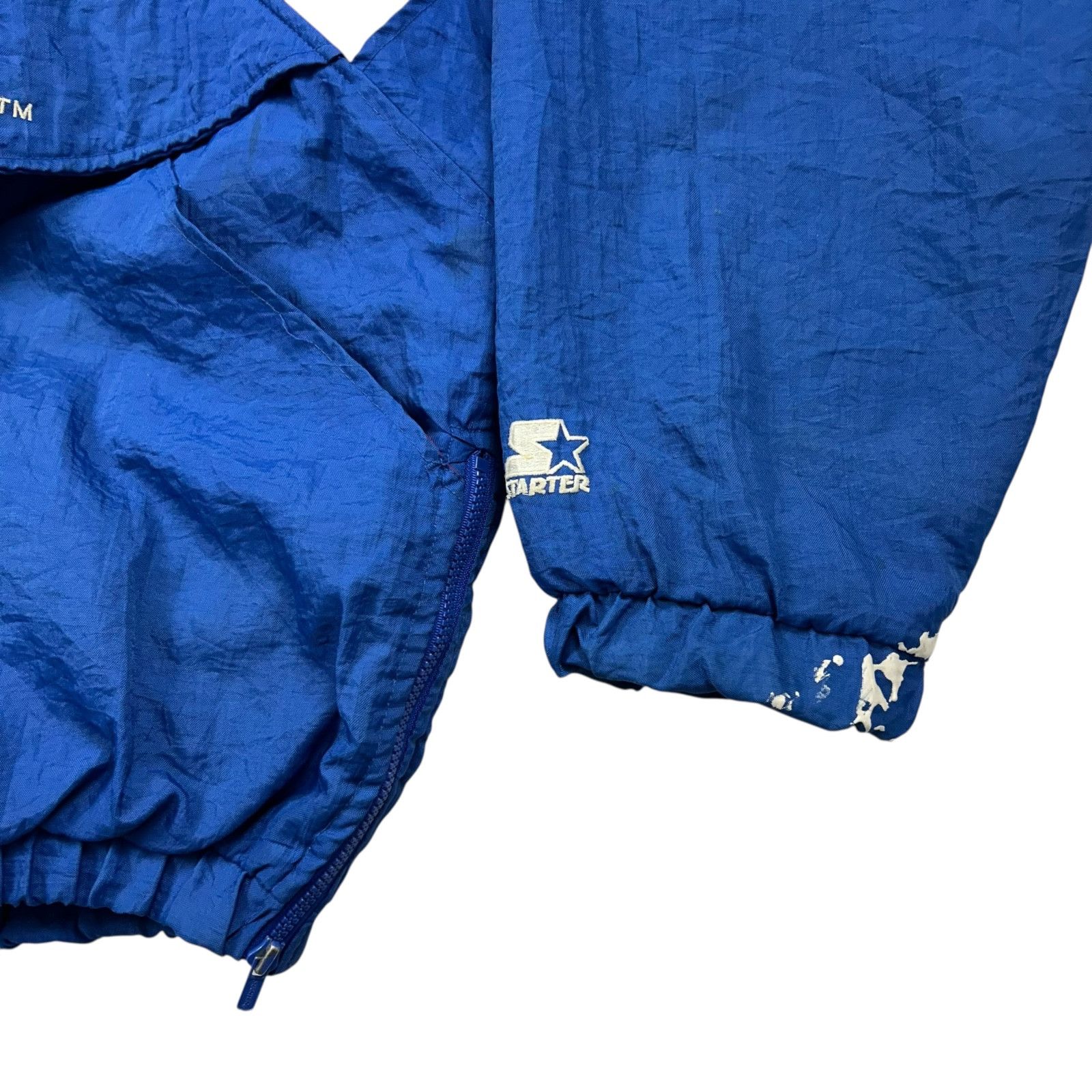 NFL VTG 90s BUFFALO BILLS STARTER PUFFER JACKET PULLOVER SIZE XL Size US L / EU 52-54 / 3 - 6 Thumbnail
