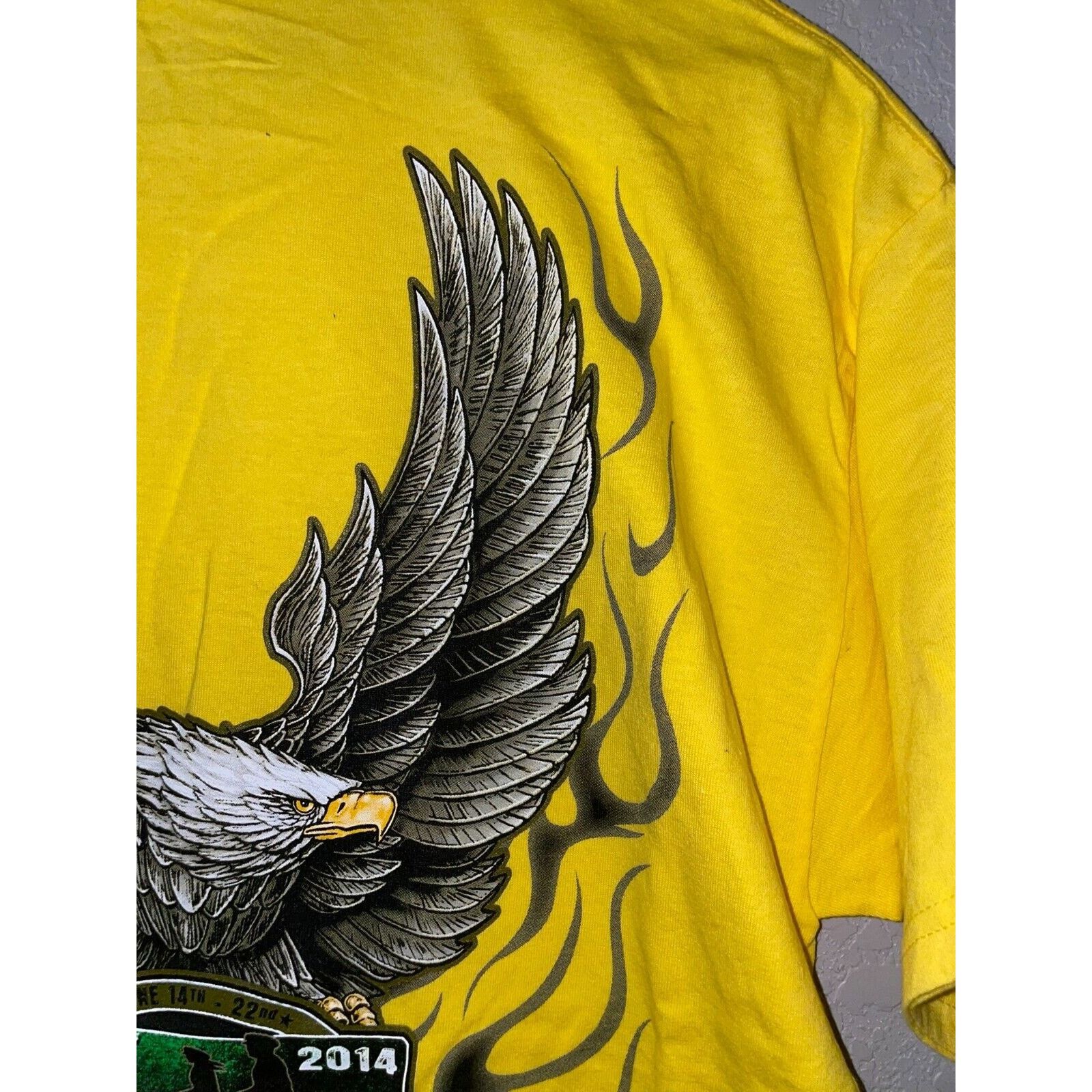 Alstyle Laconia Motorcycle Week Shirt Graphic Tee 2010s 2014 Large Size US L / EU 52-54 / 3 - 7 Thumbnail